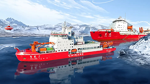 美軍雷達驚現「5光點」! 中破冰艦隊距美岸僅130海里 急派C-130J 巡邏機監視