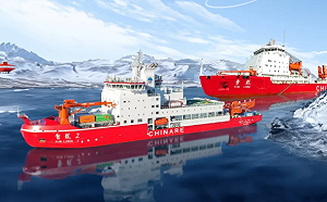 美軍雷達驚現「5光點」! 中破冰艦隊距美岸僅130海里 急派C-130J 巡邏機監視