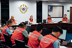 因應楊柳颱風撲台！顧立雄要求：安全無虞前提下積極投入風災救援工作