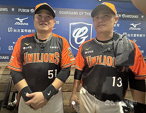 「金鏞」同場開轟獅搶勝　胡金龍直呼可遇不可求