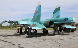 (影) 開戰以來已損37架! 俄軍再接收新一批蘇-34轟炸機 飛往各地機場備戰