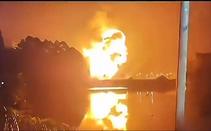 (影) 廈門化工廠突發大規模爆炸! 短時間內連續爆炸 網：恐與勞資糾紛有關