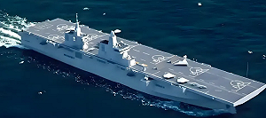 「四川艦」亮相! 規模直逼航母 中國首艘全電推進兩棲攻擊艦可電磁彈射 