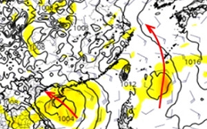 吳德榮：南海熱帶擾動成颱率低 周三前午後對流轉強