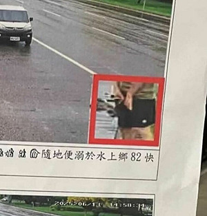路邊小便慘收罰單！「便溺特寫照」遭網友笑評：連鳥都不放過
