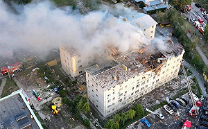 （影）俄深夜狂轟烏25地! 敖德薩、哈爾科夫都被炸 民宅被毀兒童罹難