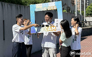 黃國昌示範拉票「核三延役公投投同意」　寶貝甜獻聲：老公約一定有空