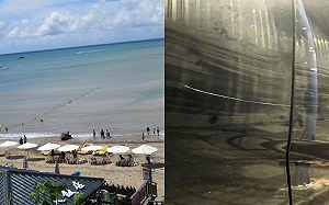 怒斥這輩子不會再去墾丁！疑因未租陽傘 遊客新車遭「刮花洗禮」