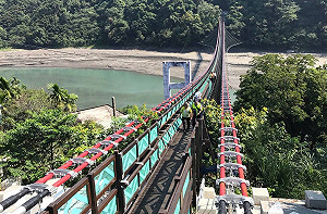 全台最長吊床式吊橋 明年1月正式啟用