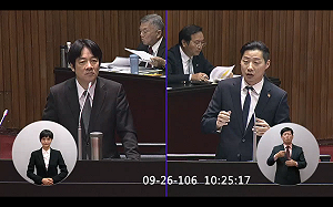 好台！ 林昶佐30分鐘全程「台語」質詢賴清德