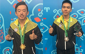 亞室武運電競奪金銀銅各一  總統越洋賀電選手