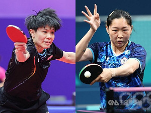 WTT瑞典大滿貫賽 鄭怡靜、簡彤娟女雙止步8強