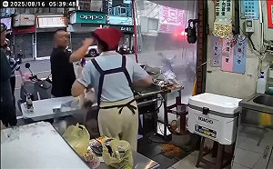 新竹早餐店砸店男身分遭起底「台積電外包工人」！千人粉專緊急關閉