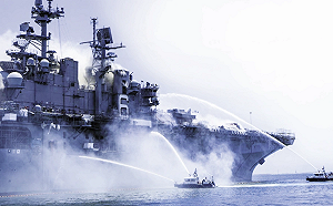 美艦再出包!「紐奧爾良號」停泊沖繩基地起火 艦艇火災事故頻發惹議