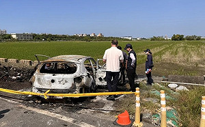 高雄左營「行刑式」槍決命案   作案車輛竟遭燒毀！警研判：計畫性預謀犯案