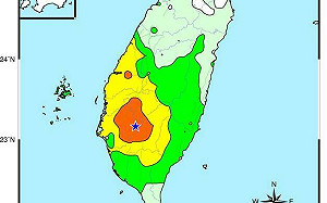 台南南化規模5.4地震  3分鐘內再搖3.5!氣象署:屬正常餘震
