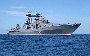 (影) 跑到日本家門口挑釁？俄艦日本海軍演 發射「天王星」巡航導彈