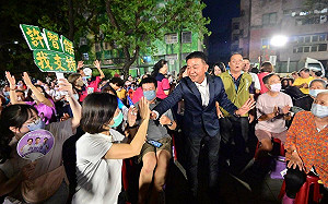 茶餅會聲勢三人最大   許智傑：市政理念已獲得市民肯定