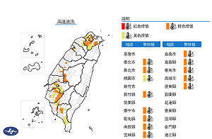 快訊》明天一樣熱爆!13縣市高溫特報 氣象署:雙北防38度高溫