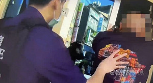 北市男無故毆打不相識路人 警獲報管束送辦