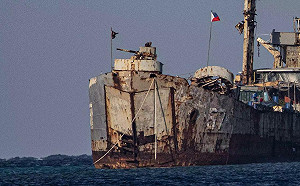 中國在仁愛礁使用「黑科技」? 菲控通訊干擾阻補給 中方回罵 : 蓄意碰瓷挑釁