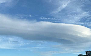 北部天空出現「飛碟雲」！ 鄭明典：中南部將降溫