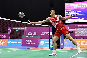 周天成直落二擊退英國新星　闖羽球世錦賽男單16強