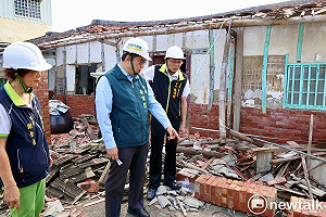 市府免費代拆風災嚴重受損房屋  黃偉哲呼籲受災戶儘速申請