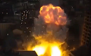 (影) 俄炸基輔釀22死！「雙打擊」住宅區 歐盟辦公室也挨轟 馮德萊恩震怒