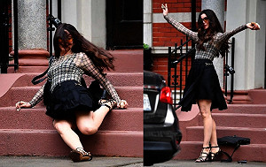 (影)安海瑟薇片場踩空!跌落樓梯高跟鞋斷裂 超敬業畫面曝|Newtalk新聞