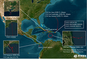 美國「後院」重兵集結  15艦、逾4000官兵圍堵委內瑞拉