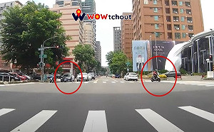 警車面前「逆向、闖紅燈左轉」！高雄機車阿伯慘吞2罰單