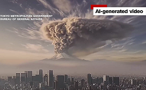(影) 示警嚴重性! 日公開富士山噴發AI影片 東京首都圈4千3百萬人恐受影響