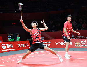 羽球世錦賽　李哲輝楊博軒止步男雙8強