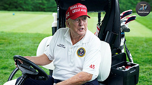 網路瘋傳「川普已死」 川普今日與孫女現身闢謠