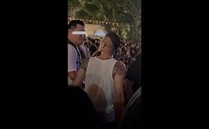 大稻埕煙火秀變「街頭格鬥秀」刺青男一拳打倒路人 警送醫偵辦