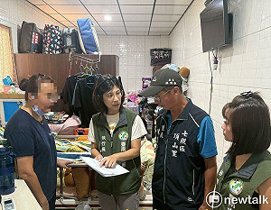 民進黨南市黨部訪視弱勢家戶需求  重建風災家園媒合家電物資