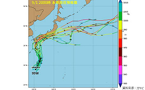 不友善的環島巡禮！準颱風「琵琶」直撲日本 預估路徑曝光