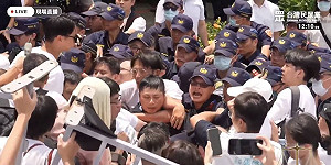 白營批總統府變天安門？尚毅夫：別把違法行為和爭取自由相提並論