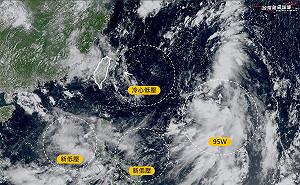 太平洋高壓減弱！低壓大亂鬥  週末熱帶擾動可能靠近台灣