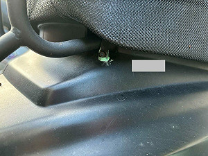 沈伯洋PO機車尾端針孔鏡頭照  諷「國民黨的關懷，加害者永不孤單」