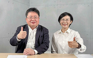 接受矢板明夫專訪   林岱樺:我是賴清德推動改革最強戰友