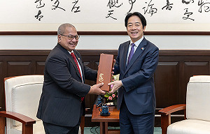 吐瓦魯議長堅定挺台  賴清德：攜手推動亞太區域穩定