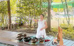 教師節來龜丹溫泉放鬆一下！結合瑜伽、頌缽療癒之旅  體驗身心靈平衡