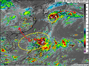 又有新颱風？週末南海低壓有可能成颱 對台影響曝光