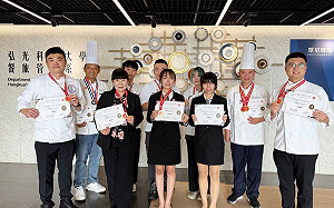 日本國際亞洲餐飲挑戰賽 弘光科大師生克服困境奪15金