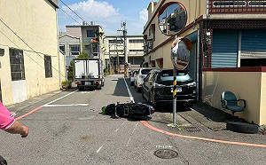 苗栗車禍事故！5旬女騎士頭部重創昏迷急救