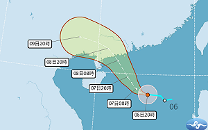 快訊》塔巴颱風生成!不直撲台灣 外圍水氣帶豪雨、大潮恐釀淹水