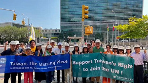 聯合國大會週二登場 台灣民團將赴紐約：Keep Taiwan Free