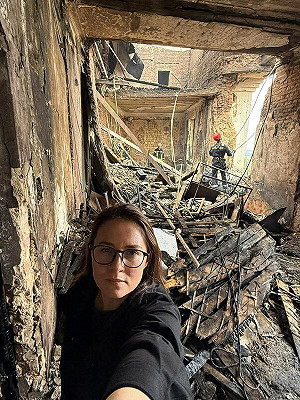 (影) 史上最猛烈 ! 烏內閣大樓首遭轟炸 俄800無人機狂襲基輔釀4死40傷